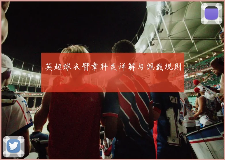 英超球衣臂章种类详解与佩戴规则